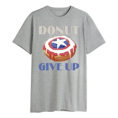 Image of Marvel Men&#039;s Memarcots310 T Shirt, Melange Grey, XL
