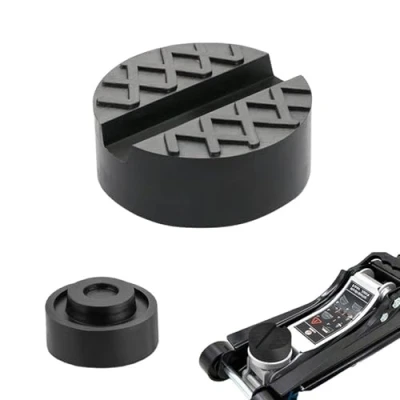 Image of Car Jack Pad Slotted Trolley Jacking Rubber Blocks Cars Repair Accessories Universal Floor Adapter for Jack,6.5x3.3cm
