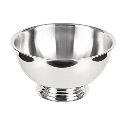 Image of Olympia Polished Stainless Steel Wine and Champagne Bowl for Better Experience