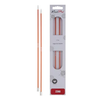Image of KnitPro Zing: Knitting Pins: Single Ended: 2.75mm, Orange