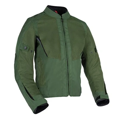 Image of Oxford Women&#039;s Iota 1.0 Air Mesh Textile Motorcycle Jacket, Khaki, 16