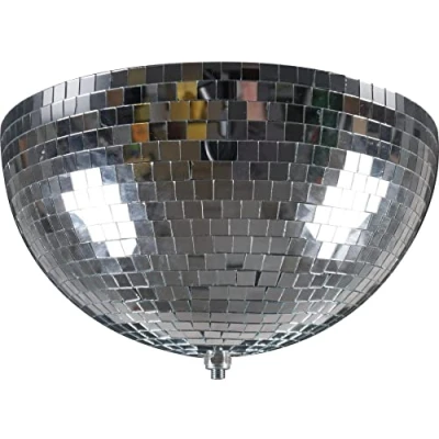 Image of FX Lab Professional Half Mirror Ball with Built In Motor (300mm 12 Inch)