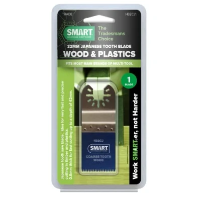 Image of Smart H32CJ1 Trade 32 mm Japanese Tooth Sawblade,Black, Brown