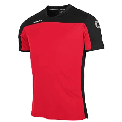Image of Stanno Pride Team Wear Sports Training Top Red/Black (Large)