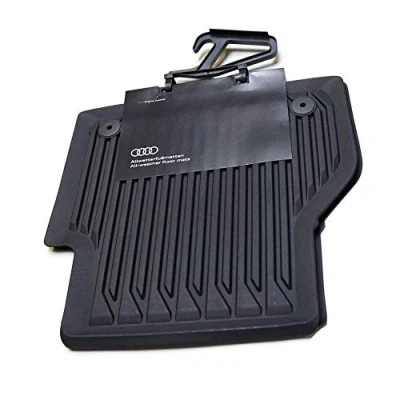 Image of Audi 4K0061511041 All Weather Floor Mats 2x Rear Black