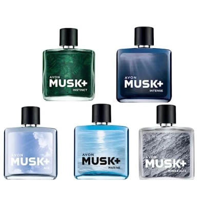 Image of Avon Men&#039;s Musk Eau De Toilette 75ml Bottle (Air)