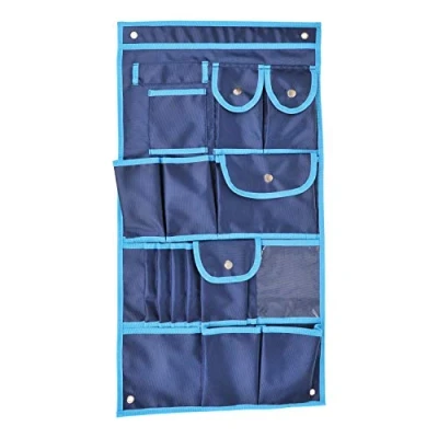 Image of Cartrend 10239 Caravan Hanging Bag for Caravans, Motorhomes, Folding Vans, Homes, Garages, Boats, with 17 Compartments, 39 cm x 74