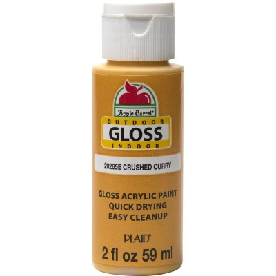 Image of Apple Barrel Acrylic Paint, Crushed Curry, 2oz