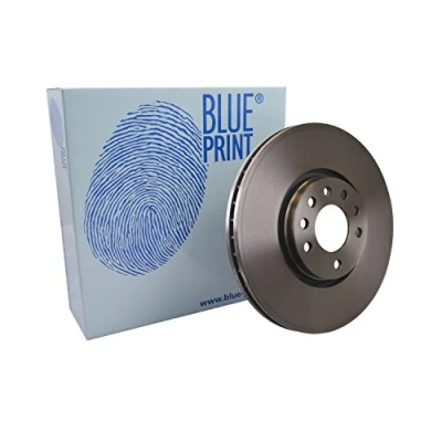 Image of 93175606 Brake disc BLUE PRINT ADA104334 Front Axle 314mm 28mm 5 Hole 110mm internally vented Coated SAAB: 9 3 Saloon, Convertible, Estate