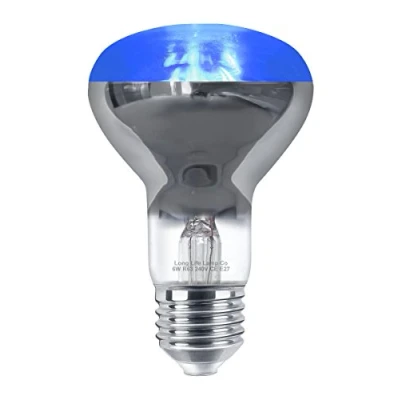 Image of Long Life Lamp Company 6w LED R63 Reflector Light Bulb Blue E27