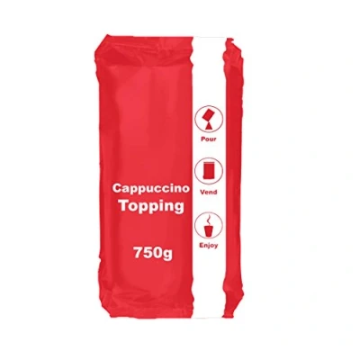 Image of FLAIR Cappuccino Topping for Bulk Vending MACINE Ingredients 10 x 750g Packets