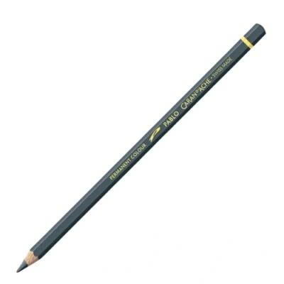 Image of Caran D Ache PABLO coloured PENCIL #008 Greyish Black