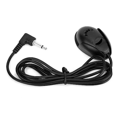 Image of Car Microphone,Mini 3.5 mm External Microphone for Audio Stereo GPS Bluetooth Radio DVD