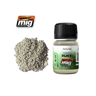 Image of AMMO MIG 3010 Pigments (35 Ml) Concrete, Multi Colour