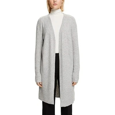 Image of ESPRIT Women&#039;s 093ee1i312 Cardigan Sweater, Light Grey, S