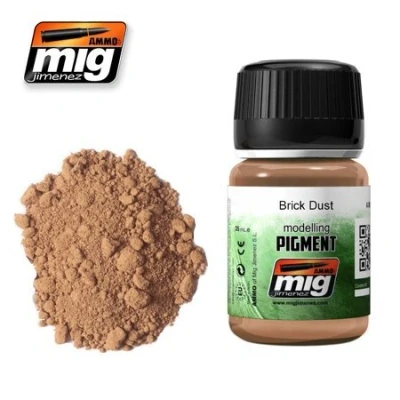 Image of AMMO MIG 3015 Pigments (35 Ml) Brick Dust, Multi Colour