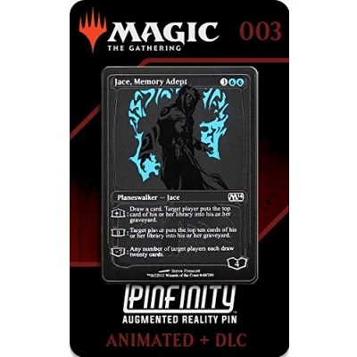 Image of Pinfinity PFMTG003 Magic The Gathering Jace, Memory Adept Augmented Reality Pin