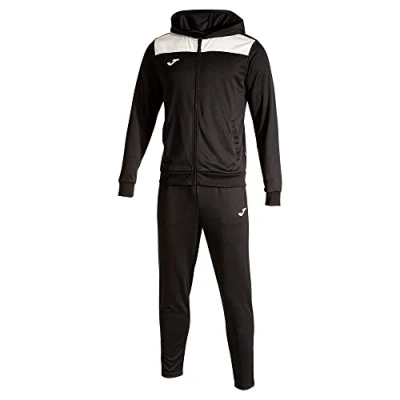 Image of Joma Men&#039;s Phoenix II Tracksuit, Black/White, XXL