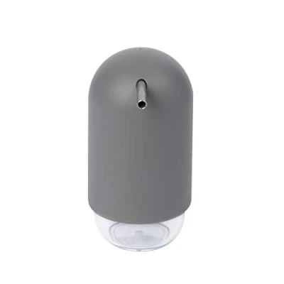 Image of Umbra Touch Soap Dispenser, Grey, 2 ¾ dia. x 5 ½ inches
