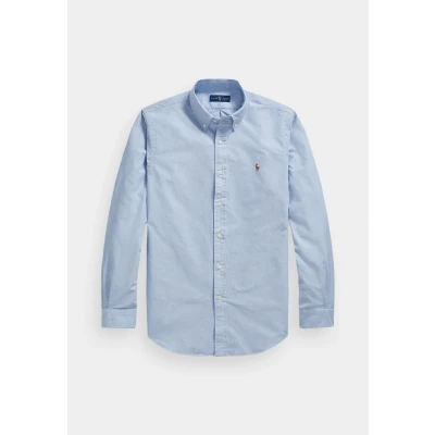 Image of Polo Ralph Lauren Custom FIT Oxford Shirt Shirt, Men&#039;s, Size: XS, Blue