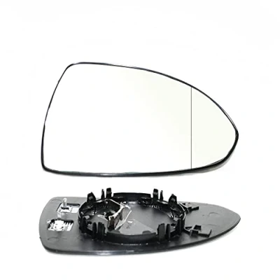 Image of Right Hand Side Heated Wing Mirror Glass with backing plate Corsa D 2006 2007 2008 2009 2010 2011 2012 2013 2014 2015 2016 2017 2018 2019