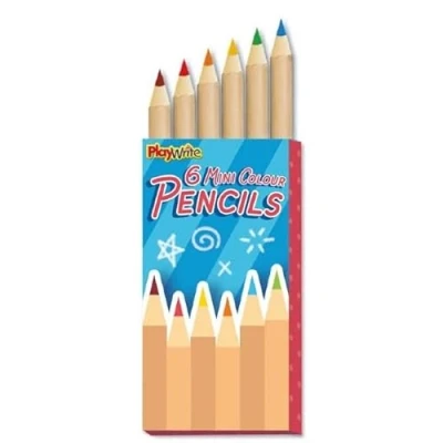 Image of Anila&#039;s Complete Space Themed 10 Party Bags, Fillers &amp; Favours Sets of 6 Mini Colouring Pencils. (Ideal for Children Aged 3 8)