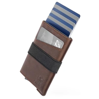 Image of West Slide XS Slim Stealth Wallet Credit Card Holders for Men Pop Up RFID Blocking Protection 9 Holder Smart Men, Men&#039;s