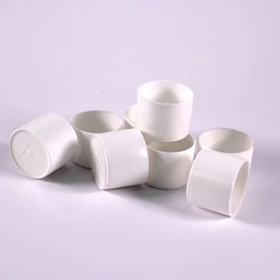 Image of Paint Pots Glue Set of 10 White Plastic for Kids Nursery by BCreative ®