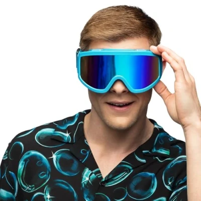 Image of Boland ski goggles for costume and party, stylish glasses festival, carnival or apres theme party