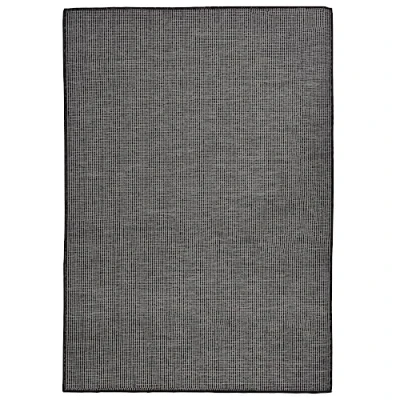 Image of vidaXL Outdoor Flatweave Rug Garden Indoor Terrace Balcony Patio Backyard Decor Runner Area Floor Carpet Mat Protector UV Resistant Grey