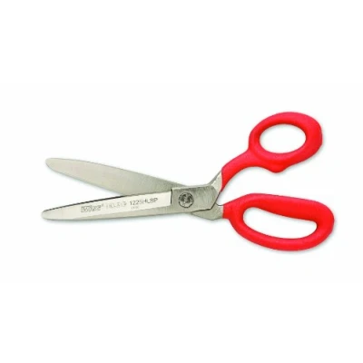 Image of Crescent Wiss W1225HLSP Bent Handle Cushion Grip Industrial Shears, with Blunt Safety Point Blades, 254 mm/10&quot;