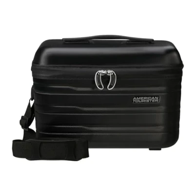 Image of American Tourister Flashline 36 cm Shadow Black Cosmetic Case, (Shadow Black), case
