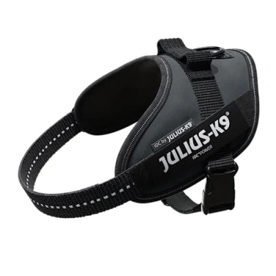 Image of Julius K9, 16IDC ANT M, IDC Powerharness, dog harness, Size: S/Mini, Anthracite