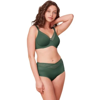 Image of Triumph TRUE Shape Sensation Underwired bra, Women&#039;s, Size: 34D, Green kiss