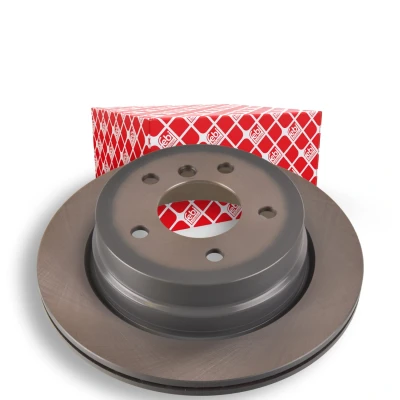 Image of 34216778049 Brake disc FEBI BILSTEIN 108203 Rear Axle 300mm 20mm 5 Hole 120mm internally vented Coated BMW: 1 Coupe, Convertible