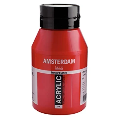 Image of Amsterdam Acrylic 1LTR Paint Carmine