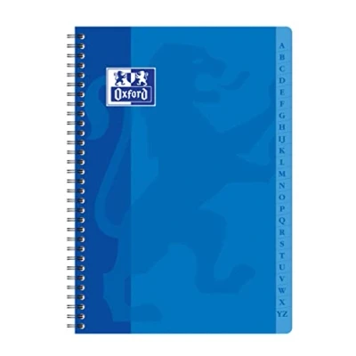 Image of Oxford 100103166 Spiral Directory A4 21 x 29.7 cm 180 pages small tiles (Assorted)