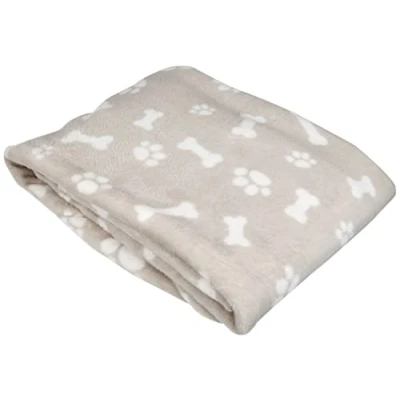 Image of Trixie Kenny Blanket Cosy Plush Dog Beige (Large 100 x 150 cm)