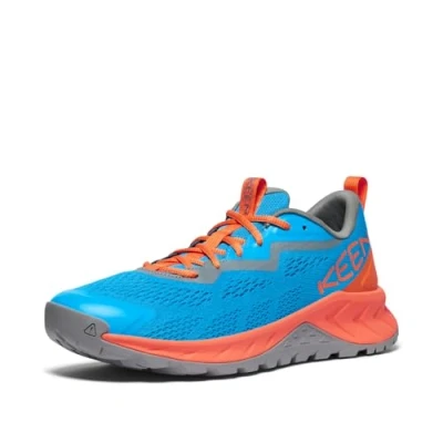 Image of KEEN Men&#039;s Versacore Speed Hiking Shoes, Blue Danube/Scarlet Ibis, 6.5 UK