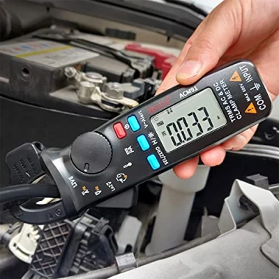 Image of BSIDE ACM91 Digital Clamp Meter 1mA AC DC Current Earth Leakage Tester True RMS Auto Ranging 6000 Counts Temperature Capacitance Low Impedance Voltage Milliamp for Car Automotive
