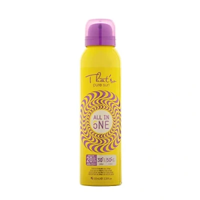 Image of Sun Protection Spray, That&#039;so All in One Buildable Dry Oil, SPF 20, 30 and 50 Water Resistant, 100ml