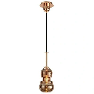 Image of Sonata Ceiling Pendant 15cm Round, 1 x E27, Copper