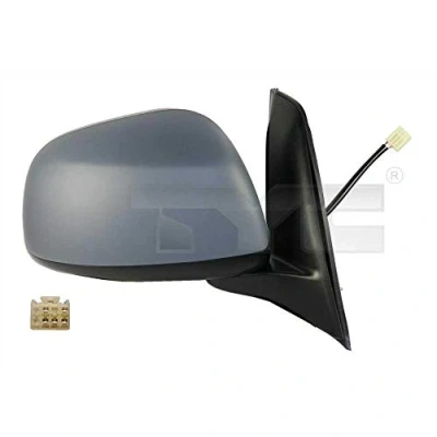 Image of 71743599, 71743615 Wing mirror TYC 335 0016 Left primed for electric adjustment, Convex, Heatable SUZUKI: SX4 I Hatchback, FIAT: Sedici