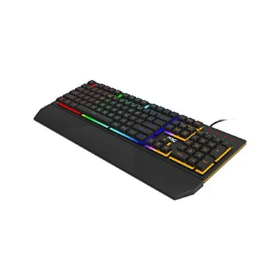 Image of AOC GK200 Gaming Keyboard PC with English layout, 25 anti ghosting keys, N key rollover and 1.8 m cable