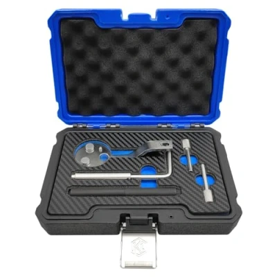 Image of ZKTOOL Engine Timing Tool Kit, Compatible with Ford Transit 2.2 TDCi Diesel, Lock Tool, Camshaft Crank Holding Locking Chain Alignment 303 1310, 698, 732