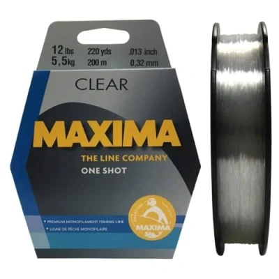 Image of Maxima One Shot Clear (15LB/7KG 0.37mm 200m Clear)