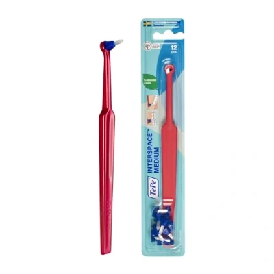 Image of TePe Interspace Brush (medium) With 12 Heads