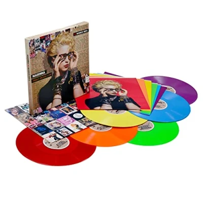Image of Madonna Finally Enough Love (50 Numbers Ones) Rainbow Edition Sealed 2023 UK vinyl box set RCD1694981