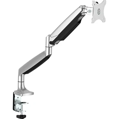 Image of StarTech.com Desk Mount Monitor Arm Full Motion Articulating Monitors 12 to 34 Adjustable VESA Single &amp; Grommet Clamp Silver (ARMPIVOTHD)