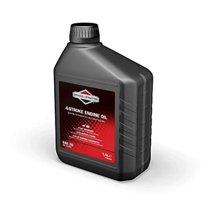 Image of Briggs &amp; Stratton 100006E 4 Stroke Lawn Mower Engine Oil SAE30, 1.4 l, Black, Litre